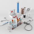 Modern Medical Devices Medical Tools 3d model