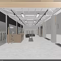 Modern Minimalist High End Mens Clothing Store Exterior And Spacious Interior Decoration Design