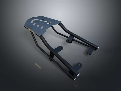 Iron frame motorcycle frame large iron frame iron frame house factory industrial iron frame iron ladder rigid ladder work frame 3d model