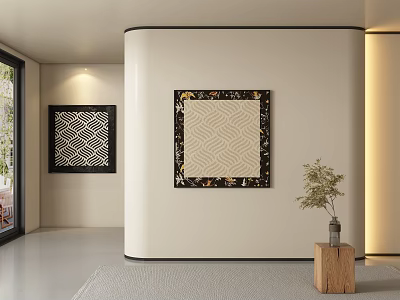 Painting Decorative Painting Hanging Painting 3d model