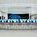 University Classroom Science and Technology Sense Classroom Virtual Simulation Training Room Computer Classroom Virtual Puncture Training Room School Science and Technology Laboratory Virtual Simulation Classroom 3d model