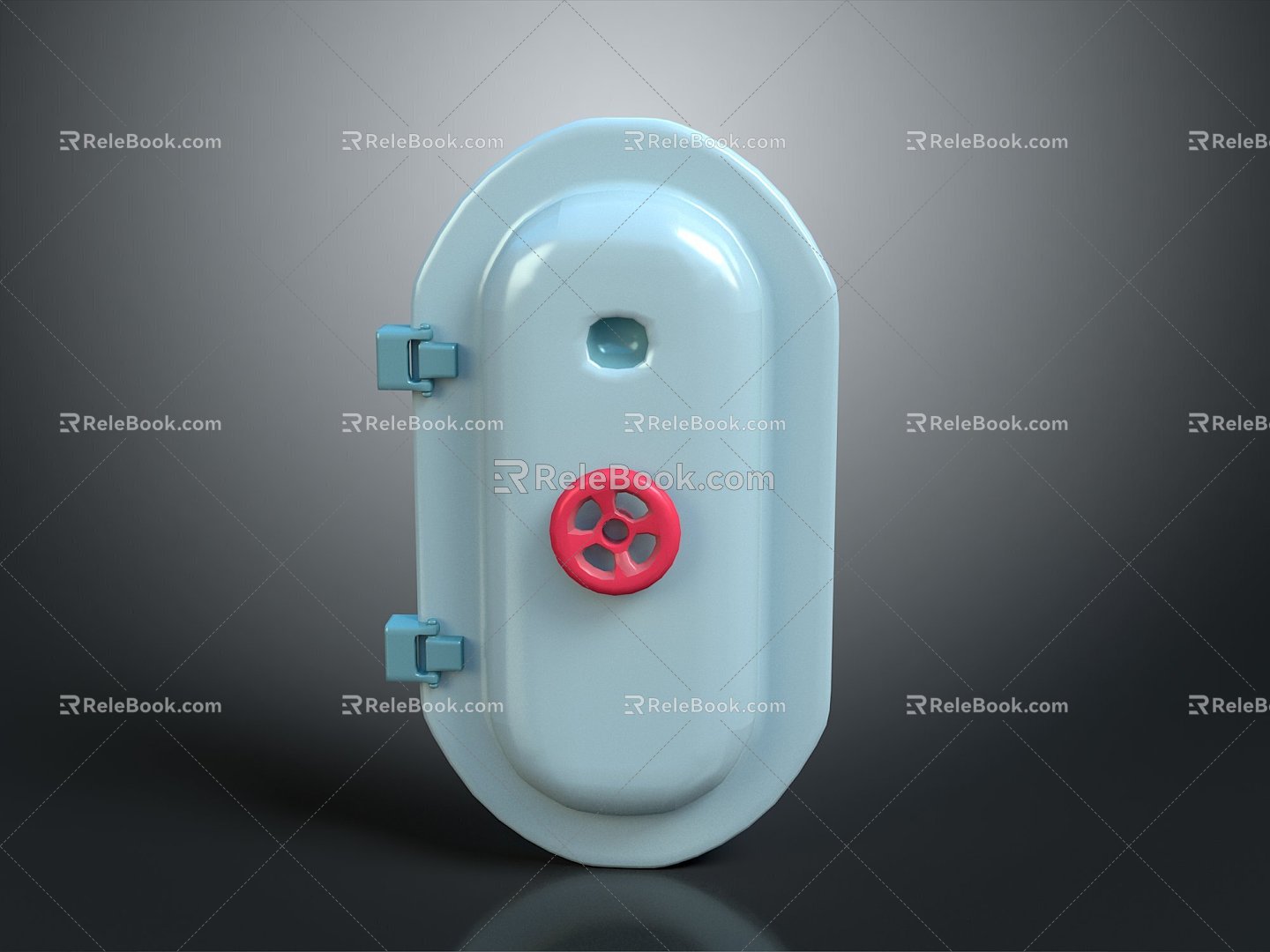 Security door password door metal sealed door metal door explosion-proof door password lock biometric door 3d model