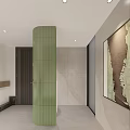 Modern Basement Negative First Floor Guest Restaurant Patio 3d model