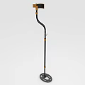 Handheld Metal Detector With Adjustable Shaft And Search Coil For Outdoor Treasure Hunting