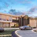 Luxury Modern Detached Villa With Infinity Pool Terrace And Floor to Ceiling Windows