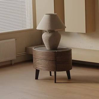 Modern bedside table 3d model