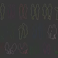 Medical Staff And Patients Interaction In Diverse Healthcare Scenes With Different Poses