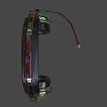 Tactical Weapon Communication Headset Green Over Ear With Microphone And Noise Reduction Design