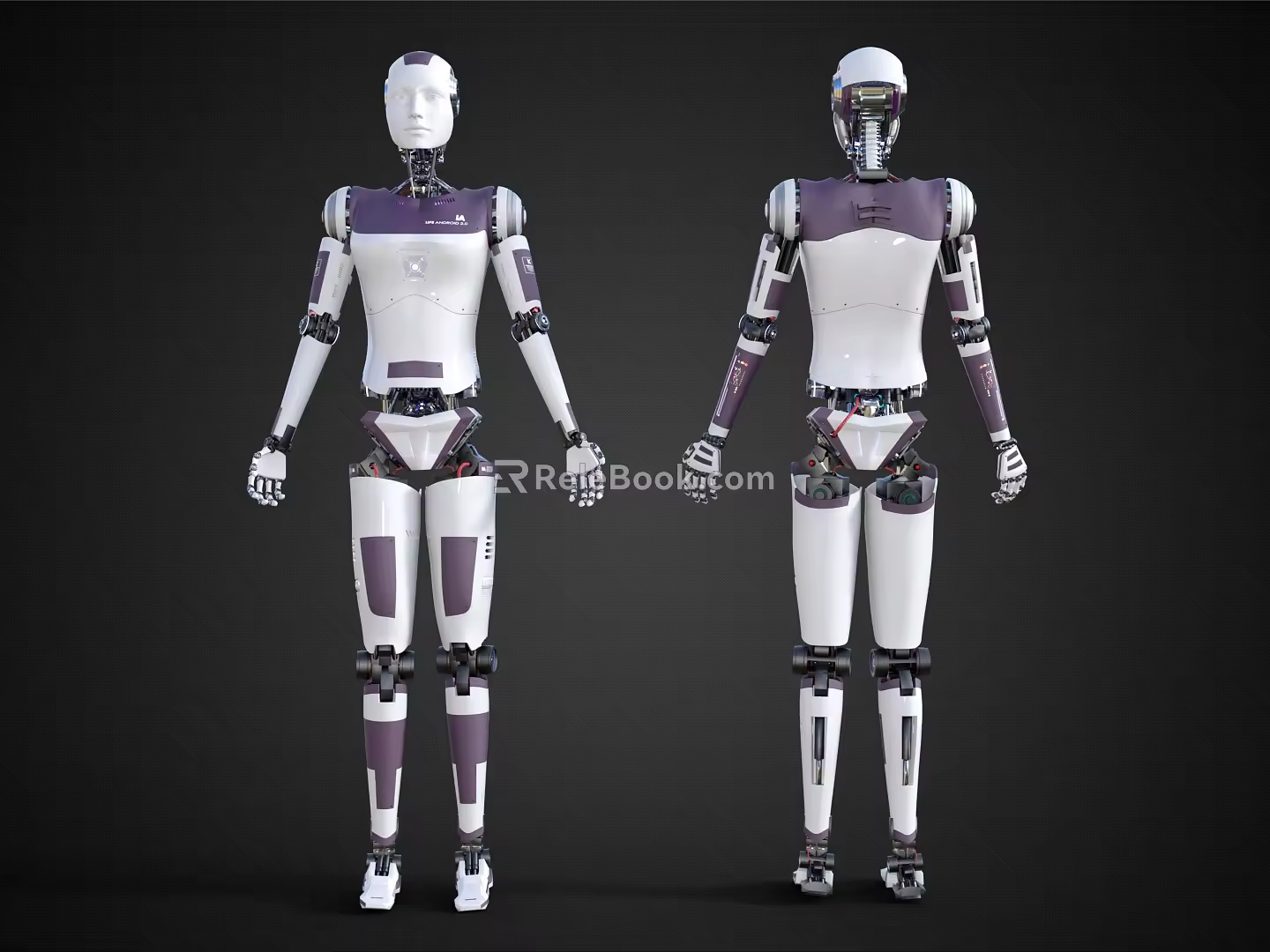 Toy Robot Science and Technology Sense Robot Welcome Robot 3d model