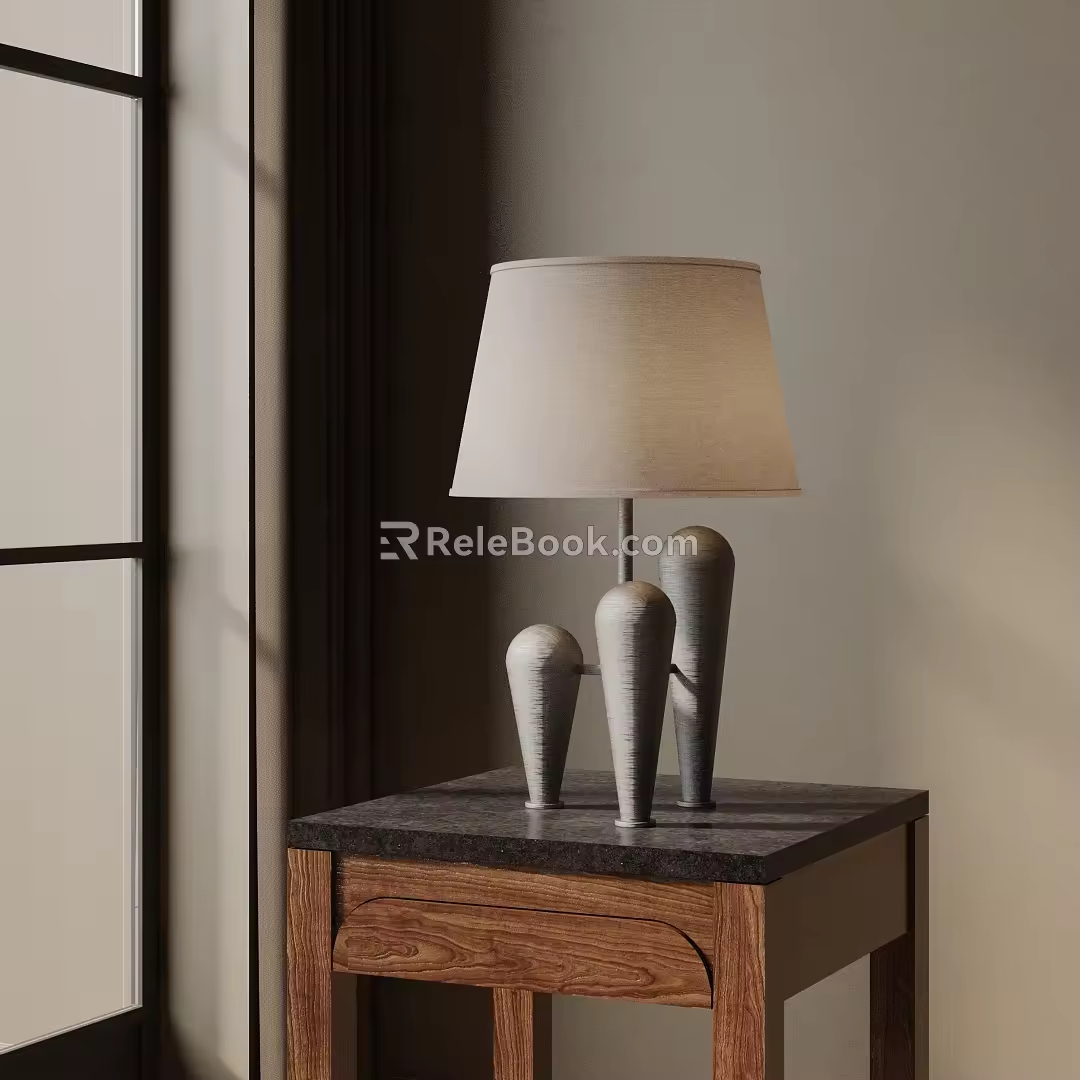 Table lamp 3d model