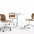 Modern Leisure Tables and Chairs Negotiation Tables and Chairs Round Tables and Chairs Office Tables and Chairs 3d model