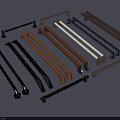 Modern Door Handles In Various Styles Colors And Finishes For Home Improvement