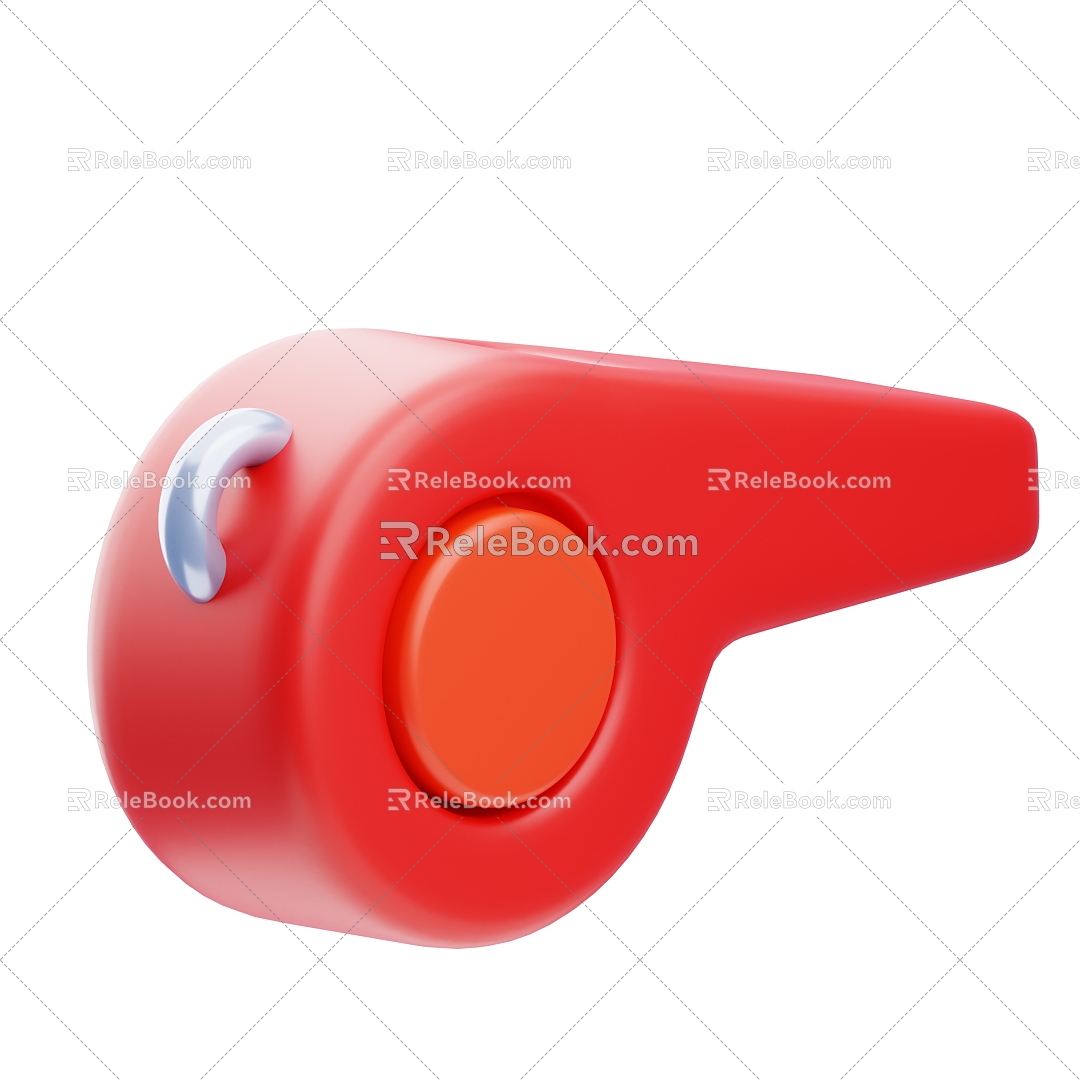 Whistle Sport Whistle Cartoon Whistle 3d model