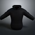 Stylish Black Hoodie With Comfortable Fit And Casual Design For Daily Wear