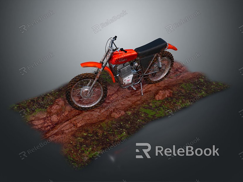 Motorcycle Two-wheeled Motorcycle Cross-country Motorcycle Road Race Motorcycle Motor Vehicle Transport model