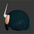 Sci-Fi Helmet Alien Helmet High Tech Helmet Game Helmet 3d model