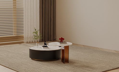 Modern coffee table 3d model