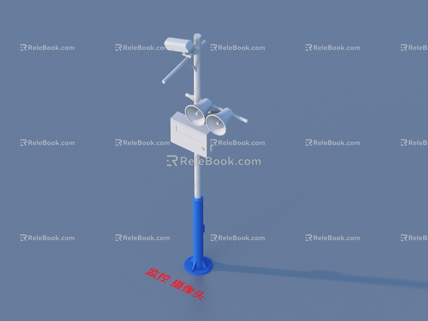 Surveillance camera probe 3d model