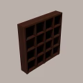 Wooden Storage Shelving Unit with Multiple Open Compartments Modern Design for Home Organization
