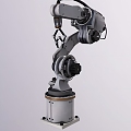 Mechanical Arm Realistic Machine Mechanical Equipment Industrial Equipment Robot Mechanical Arm Technology Future 3d model