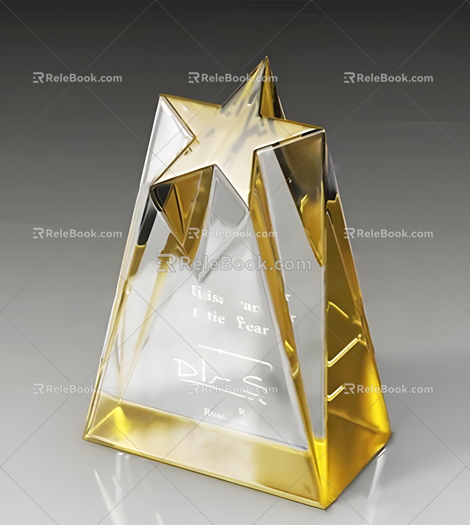 Modern Trophy 3d model