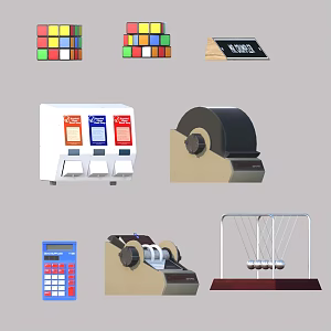 Learning life sketch 3d model