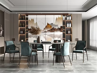 New Chinese Restaurant 3d model