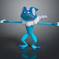 Frog Poison Frog Game Frog Reptile Cold Blooded Animal Reptile 3d model