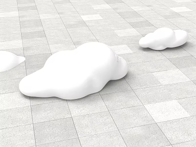 Modern Cloud Interactive Pecking Cloud Sick 3d model Modern Cloud Interactive Pecking Cloud Sick 3d model
