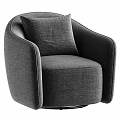 Accent Chair Green Upholstered With Rounded Armrest Comfortable Cushion And Color Options