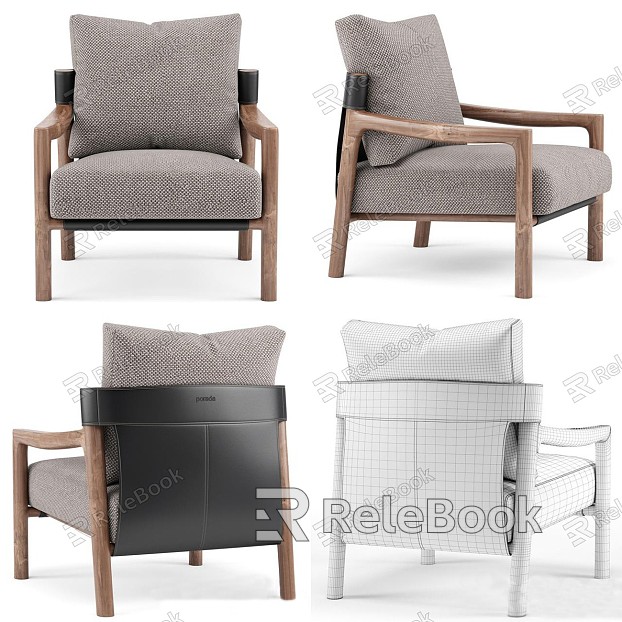 modern sofa chair model