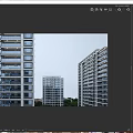 Aerial Planning of Modern High Rise Residential Buildings Featuring Urban Architectural Layout