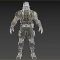 Winter Soldier Game Characters Anime Characters Men Soldiers Modified Man Artificial Man Mechanical Arm Marvel 3d model