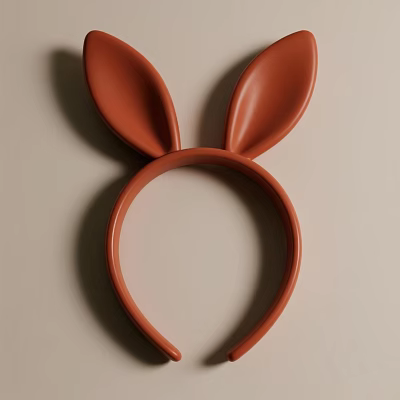 Headband Headband Hair Accessories Rabbit Ear Headband 3d model Headband Headband Hair Accessories Rabbit Ear Headband 3d model