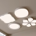 Modern Simple Design Square Round Flower Shaped Ceiling Lights For Bright Ceiling Lighting 3d model