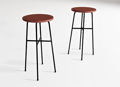 Modern Bar Stool Bar Chair 3d model