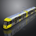 train light rail subway high-speed rail EMU train high-speed train high-speed locomotive EMU 3d model