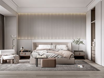 Modern Bedroom model