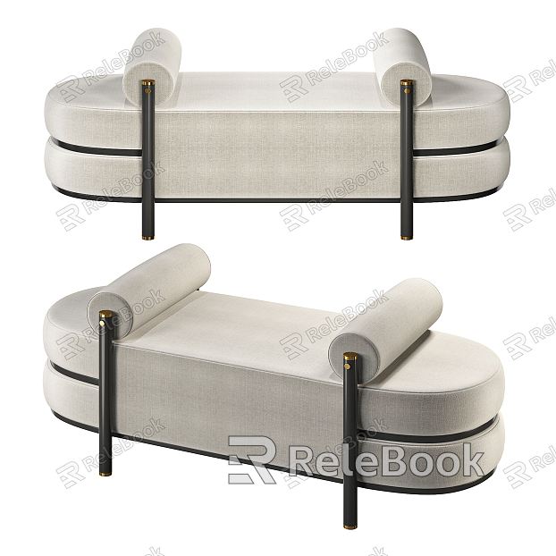 Modern Bed End Stool Bed End Stool Foot Bed End Stool model