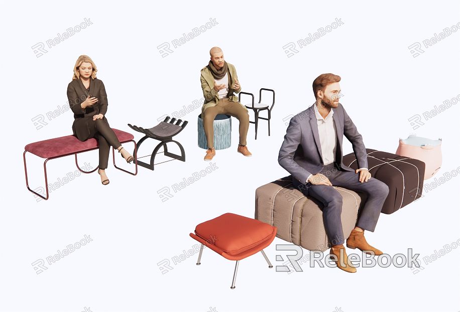 modern stool sofa stool model