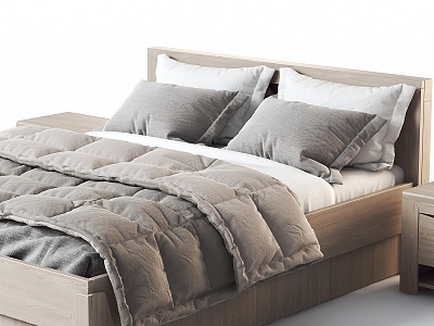 Background double bed model