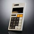 modern calculator computing machine 3d model