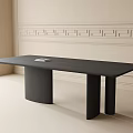 Modern Dining Table Tea Table Desk 3d model