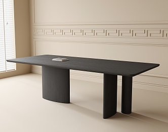 Modern Dining Table Tea Table Desk 3d model