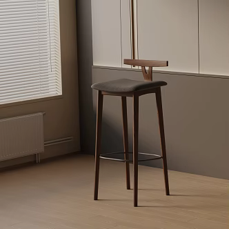 Modern Bar Chair 3d model