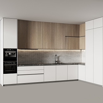 Modern Kitchen Cabinets 3d model