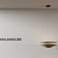 Premium Modern Pendant Light With Unique Hanging Design For Home Interior Lighting 3d model