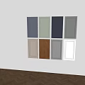 Wardrobe Doors in Various Colors and Styles for Home Interior Design