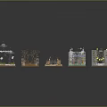 Game Environment Game Scene Fairy Tale Scene Fairy Tale Magic Scene Magic Item 3d model