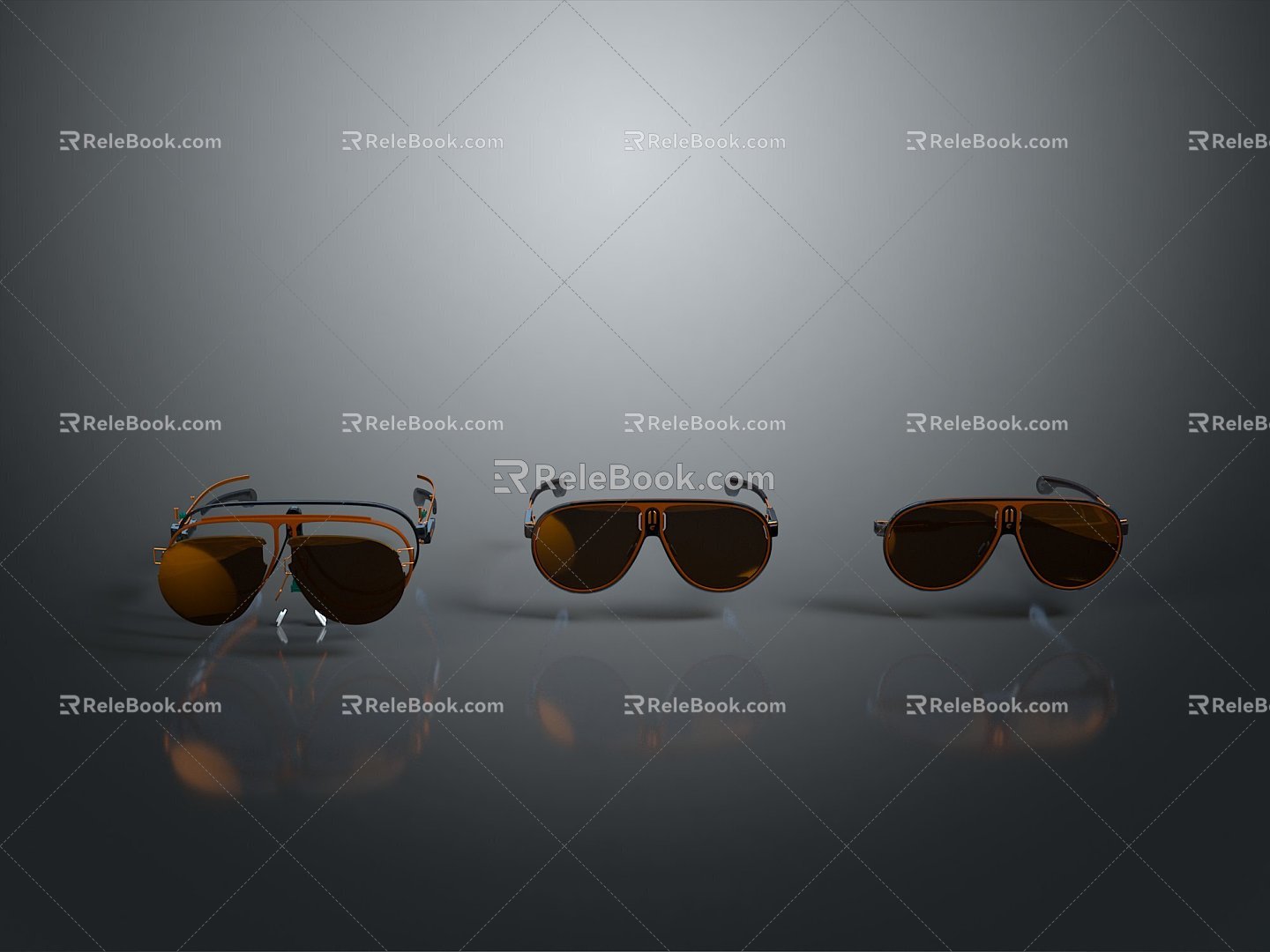 glasses sunglasses sunglasses sunglasses glasses near vision presbyopic glasses realistic 3d model